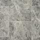 Marble & Stone Effect Vinyl Flooring 2.5mm Thick Lino for Bathroom Kitchen Dining Room (Grey Marble Tiles, 3m x 2m)