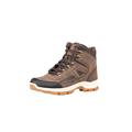 Mens Lace Up Timberland Worker Shoes High Top Boots (Brown, 9) 11295-BRN-9