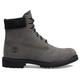 Timberland Mens Premium 6 Inch Nubuck Leather Medium Grey Boots 9 UK