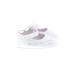 Trimfoot Booties: White Color Block Shoes - Kids Girl's Size 1