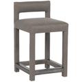 Vanguard Furniture Thom Filicia 25.5" Counter Stool Wood/Upholstered in Gray | 33.5 H x 19 W x 19.5 D in | Wayfair 9054-CS_550828_DoveGray