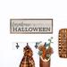 The Holiday Aisle® Farmhouse Halloween wash Wood in White | 16 H x 48 W x 1.5 D in | Wayfair 7D99E5BD3C2346978A2DDC62C81496CC
