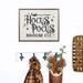 Trinx Hocus Pocus Broom Co Stars Black Wood in White/Black | 16 H x 20 W x 1.5 D in | Wayfair DCA6754D1B1D495C915658A16C9E1E65