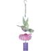 The Holiday Aisle® Taulbee Hummingbird Bouncy Figurine Metal | 11.2 H x 6 W x 0.5 D in | Wayfair EA42E0E9201C46879CAD49A259333C2A