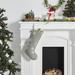 The Holiday Aisle® Irum Cotton Stocking Cotton in Gray | 20 H x 12 W in | Wayfair 64669F4769A64B40AF78B695E4CA5E06