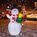 The Holiday Aisle® Snowman w/ Gift Box Inflatable | 5.8 H x 8.3 W x 7.64 D in | Wayfair 4928F815C37F4F6191985A6601193D8B