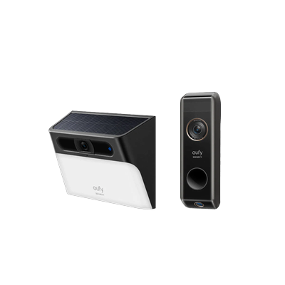 Video Doorbell S330 Add-on Unit + Solar Wall Light Cam S120