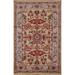 Floral Oushak Oriental Accent Rug Handmade Wool Carpet - 3'0"x 4'10"