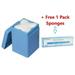 Dental Gauze Sponge Dispenser BLUE Size: 2x2 + Free Pack 2x2 200/Gauze