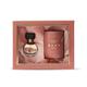 Bare Rose by Victoria Secret 2 Pcs Set 0.25 oz/7.5 ml+2. oz/56gm Travel Size