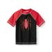 Marvel Spider-Man Rash Guard Swim Shirt Boy Size 5/6