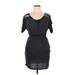 Delirious Casual Dress: Gray Dresses - Women's Size X-Large