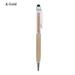 Refill Student Stationery School Office Tools 1.0mm Touch Capacitive Pen Crystal Gel Pen Creative Stylus Writing Supplies A-GOLD