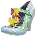 Irregular Choice Damen Duck You Pumps, Rot Gelb Weiß, 40 EU