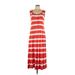 Calvin Klein Casual Dress: Red Dresses - Women's Size 12