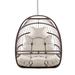 Dakota Fields Clairah Hanging Porch Swing Metal in Black | 39 H x 29.2 W in | Wayfair 295B5160FEF043C2B7BD6555C83F9F03