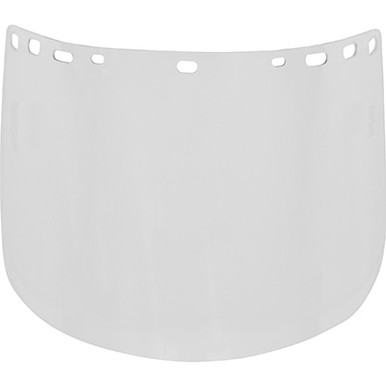 Bullard Polycarbonate Faceshield/visor, 8" X 15" X .040"