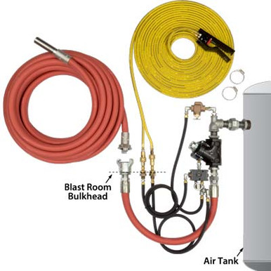 Compressed Air Blow-off Kit, Pneumatic 1"