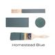Homestead Blue, Fusion Mineral Paint, 500ml, Shabby Chic Furniture update makeover, milk paint, silk, chalk paint, upcycle, refinish, art