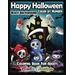 Happy Halloween Color by Number Coloring Book For Adults BLACK BACKGROUND: Fun and Easy Designs With Spooky Characters, Cute Animals, and Haunted Houses