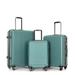 3PCS Luggage Sets Suitcase with 2 Hooks,Spinner Wheels and TSA Lock