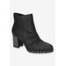 Women's Carrow Bootie by Easy Street in Black (Size 7 1/2 M)