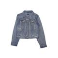 Kidpik Denim Jacket: Blue Jackets & Outerwear - Kids Girl's Size X-Large