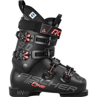 FISCHER Herren Ski-Schuhe RC ONE 9.0 RED BLACK/BLACK, Größe 27,5 in Schwarz