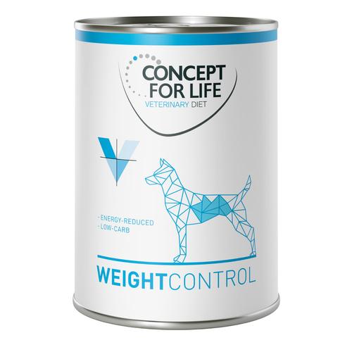 24 x 400 g Weight Control Concept for Life Veterinary Diet Hundefutter nass