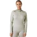 Helly Hansen Womens W LIFA Merino Midw 1/2 Zip, Mellow Grey, M