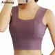 Aiithuug – soutien-gorge de sport pour femmes débardeur soutien-gorge rembourré Fitness course à