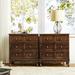 Pallantium 30"Tall 3-Drawer Nightstand Set Of 2 by HOLALA HOME