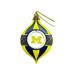 Michigan Wolverines Two-Piece 5.5" Spinning Bulb Ornament Set