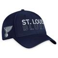 Men's Fanatics Branded Navy St. Louis Blues Authentic Pro Road Flex Hat