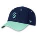 Men's Fanatics Branded Deep Sea Blue/Light Blue Seattle Kraken Authentic Pro Rink Two-Tone Flex Hat