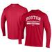 Men's Under Armour Scarlet Boston University Performance Long Sleeve T-Shirt