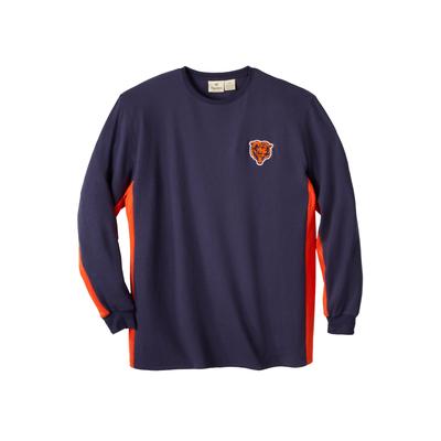 Men's Big & Tall NFL® Long-sleeve waffle crewneck...