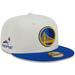 "Men's New Era x Staple Cream/Royal Golden State Warriors NBA Two-Tone 59FIFTY Fitted Hat"