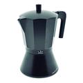 Jata CFI9 – Italian Induction Coffee Maker, Capacity 9 Cups, Suitable for All Types of Hobs, Aluminium Body, Black