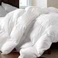 Night Comfort 13.5 Tog Goose Feather & Down Winter Warm Duvet - Luxurious 230 Thread Count Hotel Quality Duvet - Anti Allergy & Anti Dust Mite - (85% Goose Feather / 15% Goose Down) - Superking