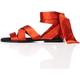 FIND Satin Tie Up, Damen Peeptoe Sandalen, Braun (RUST RUST), 36 EU (3 UK)