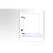 Polymarm Matte 60" W X 62" H Tub Surround Shower Kit in White | 62 H x 60 W x 33 D in | Wayfair 903-K5-MWHT