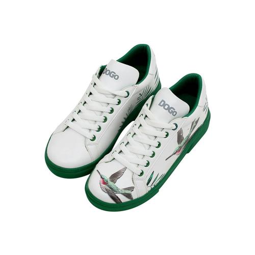 „Sneaker DOGO „“Damen Sneaker““ Gr. 39, Normalschaft, grün Damen Schuhe Sneaker Vegan“