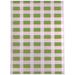Green 144 x 108 x 0.08 in Area Rug - SPRING BLOCKS Area Rug By Kavka Designs | 144 H x 108 W x 0.08 D in | Wayfair MWOMT-17300-9X12-KAV3291