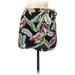 B.O.G Collective Casual Mini Skirt Mini: Black Print Bottoms - Women's Size Medium