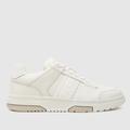 Tommy Jeans leather cupsole 2.0 trainers in natural