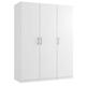 Darwin Gloss White Triple Wardrobe (H)2004mm (W)1500mm (D)584mm