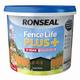 Ronseal Fence Life Plus Forest Green Matt Fence & Shed Treatment 9L