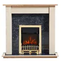 Focal Point Blenheim Kingswood Brass Effect Fire Suite