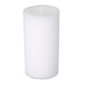 Spaas Rustic White Wool Pillar Candle Medium